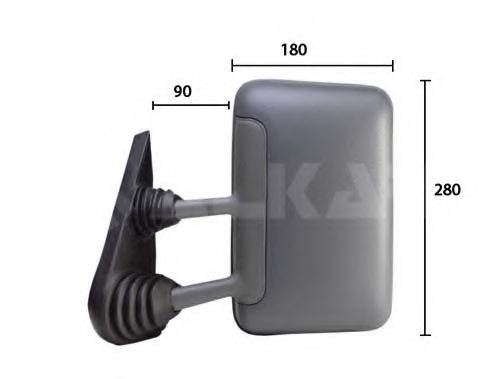ALKAR 6102972 Outside Mirror